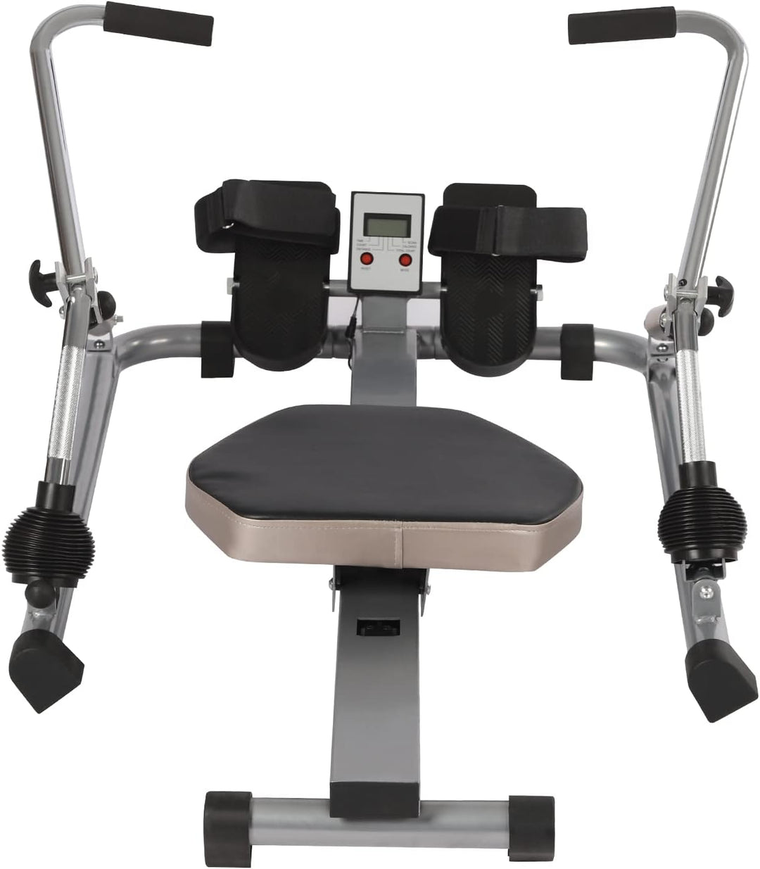 Rudergerät für Zuhause, Vertikale Aufbewahrung, Hydraulisches Fitness-Rudergerät, Verstellbarer Wide