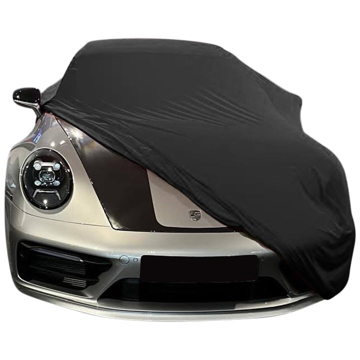 Star Cover Indoor Autoabdeckung passend für Porsche 911 (992) Cover SUPER Soft Stretch