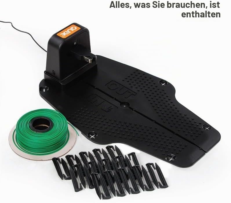 VILLAGER QUIX XS Mähroboter – Kompakter 18V Akku-Rasenroboter für bis zu 300m² – 160mm Schnittbreite
