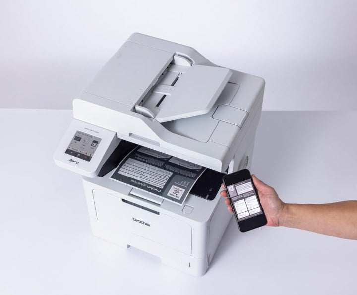 Brother MFC-L5710DN 4-in-1 Mulifunktionsdrucker schwarz weiss (A4, 48 Seiten/Min., 1.200x1.200 DPI,