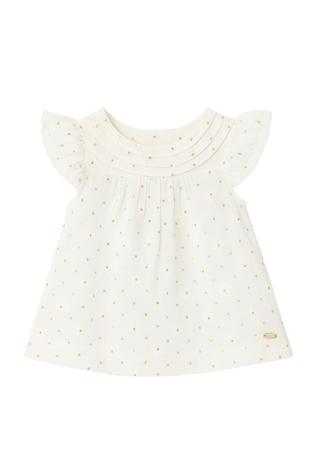Mayoral Baby-T-Shirt, T-Shirt für Mädchen und Jungen, 6-24 Monate, Kurzarm, Rosa und Gelb, Baumwolle