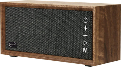 Dynavox FMP3 BT, kompaktes FM-Küchenradio in edlem Holz-Design, portabler Wireless-Lautsprecher mit