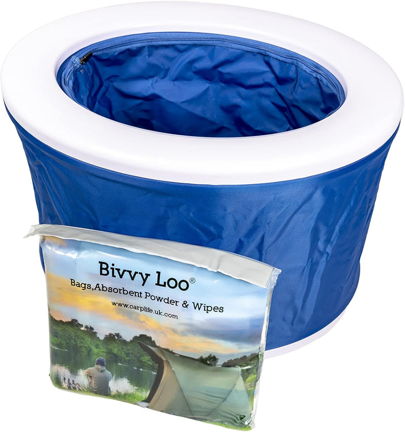 Bivvy Loo Tragbare Camping WC -Campingtoilette - Festival WC - Angeln Toilette - Outdoor Camping WC