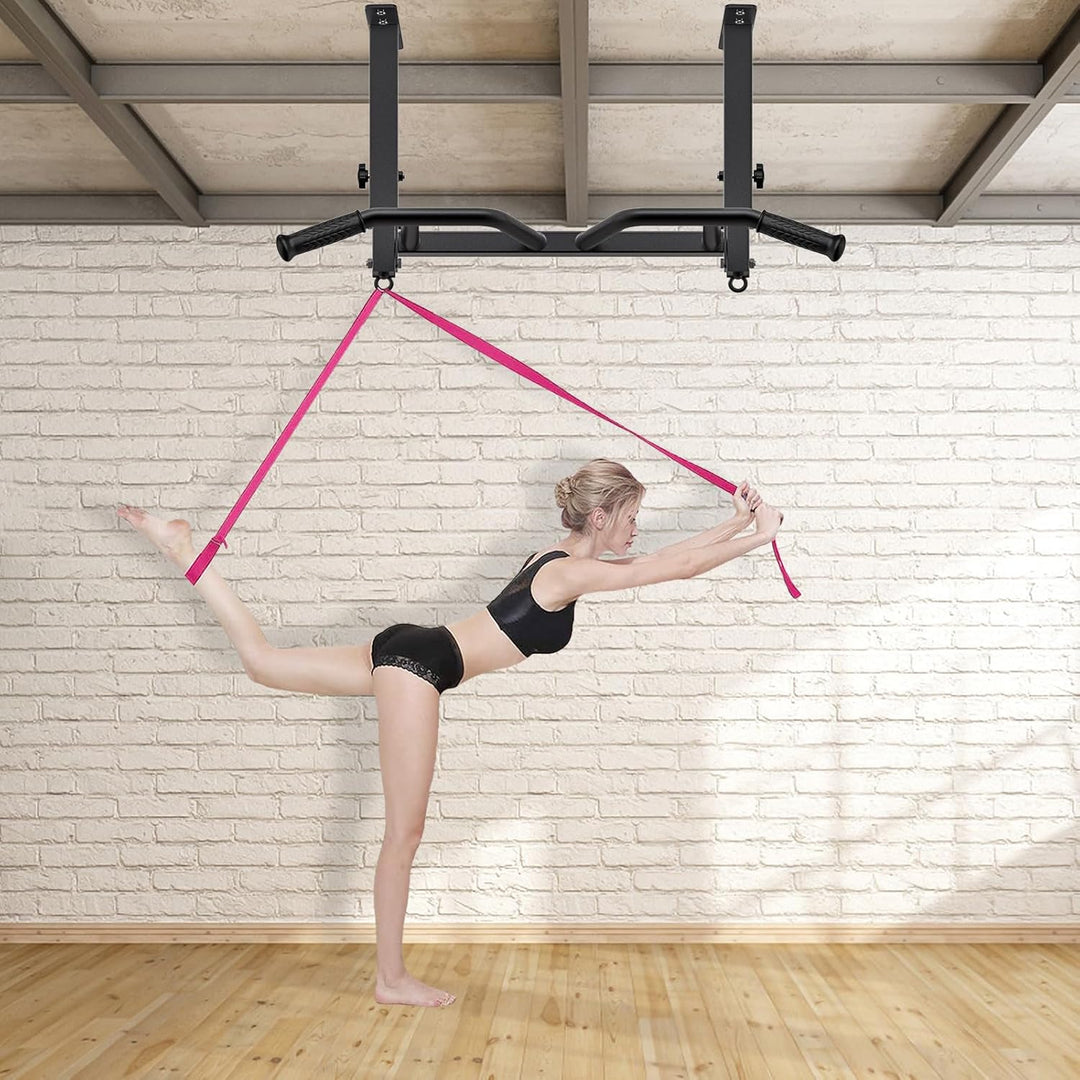SELEWARE Klimzugststange Wand Klimmzugstange Decke -Pull Up Bar Klimmzugstange zur Deckenmontage, ve