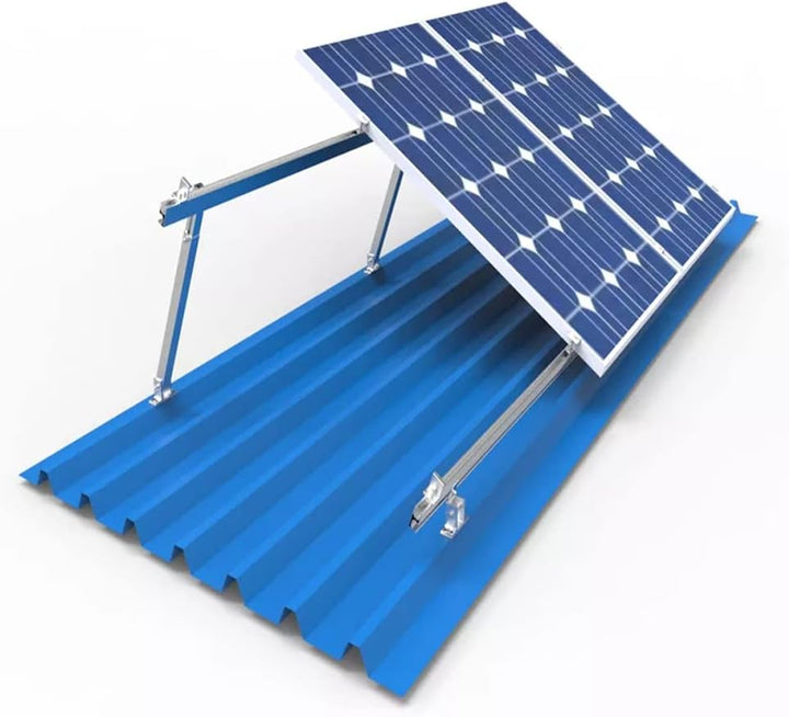 Solarmodul Dachhalterung Montage Balkongeländer, Befestigung Extra lange 1040mm Aufständerung, 0-60°