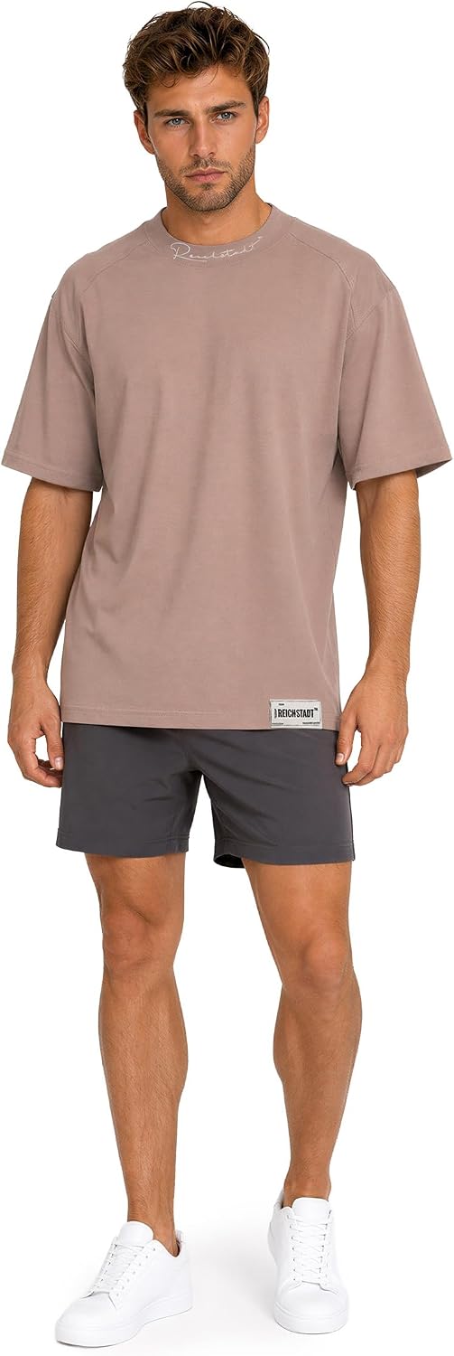 Modernes Oversized T-Shirt für Herren - Stylisches Basic mit Rundhalsausschnitt & Kurzen Ärmeln | An