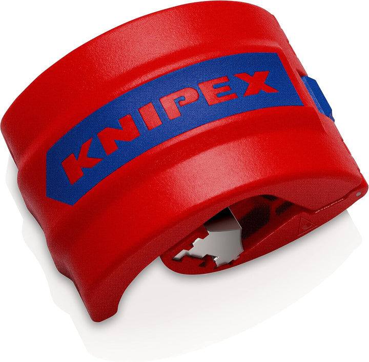 KNIPEX Abmantelungsmesser mit Gleitschuh 1000V-isoliert (180 mm) 98 55 &amp; BiX Schneider für Kunststof