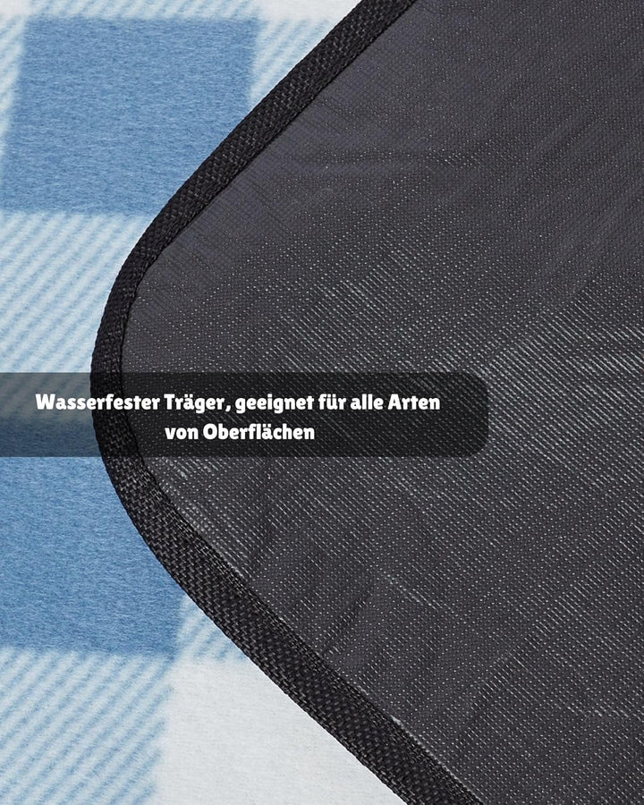 Haus Projekt Picknickdecke Wasserdich Karierte, Weiche 200 x 150cm Stranddecke, Outdoor Picnic Blank