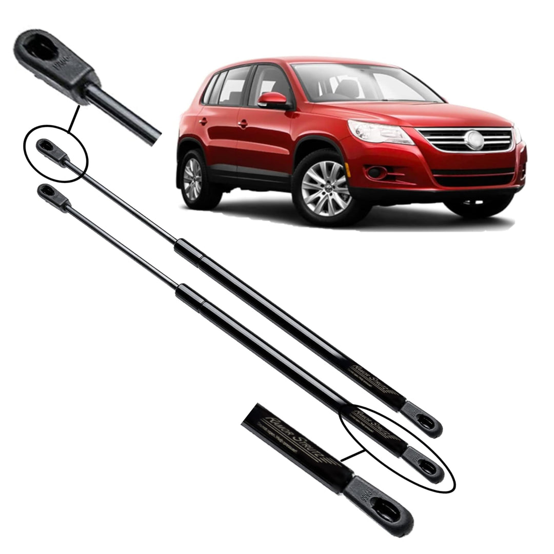 2x Gasfeder Dämpfer Heckklappe Kompatibel mit VW Tiguan 5N 2007-2015. Gasdruckfeder Heckklappendämpf