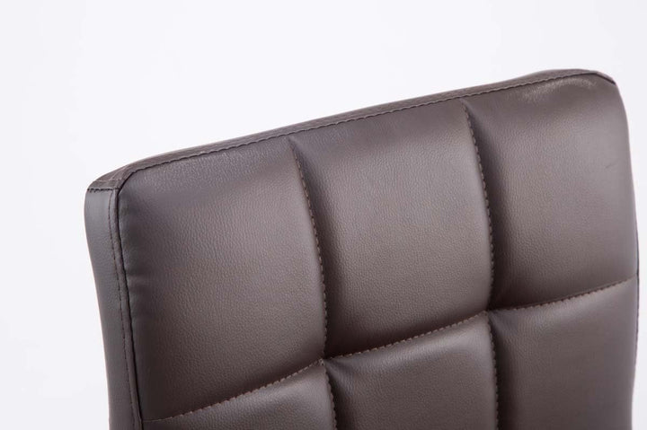 CLP 2er Set Lounger Palma V2 Mit Kunstlederbezug I 2 x Höhenverstellbarer Polsterstuhl Mit Rückenleh