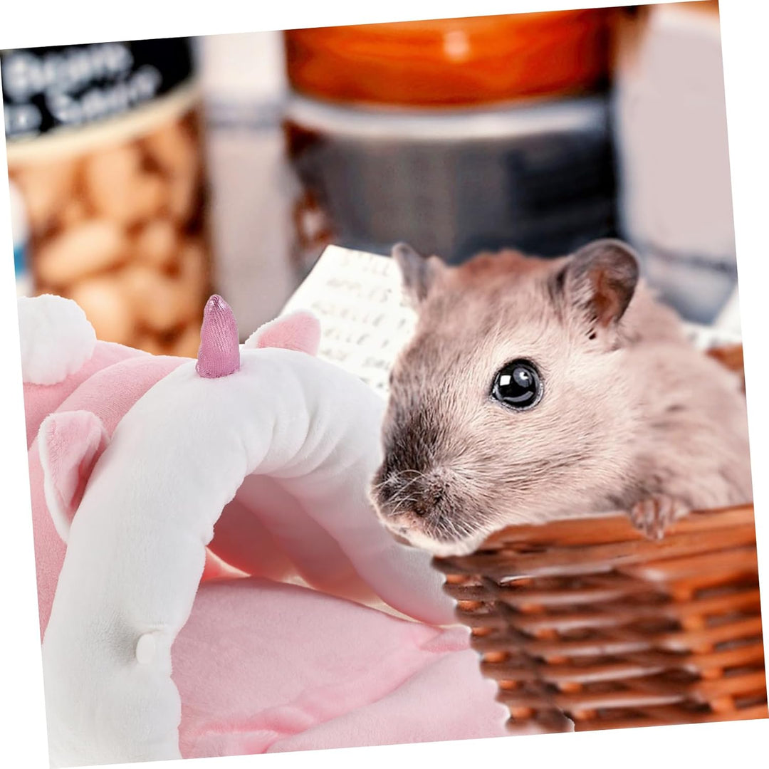 BESPORTBLE Hamster Nest Aus Baumwolle Abnehmbares Warmes Schlafhaus Für Hamster Igel Und Zuckerglide