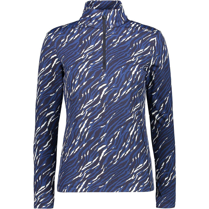 CMP Damen Softech-Pullover für Damen Long Sleeve Shirt 38 B. Blau-blaue Tinte, 38 B. Blau-blaue Tint