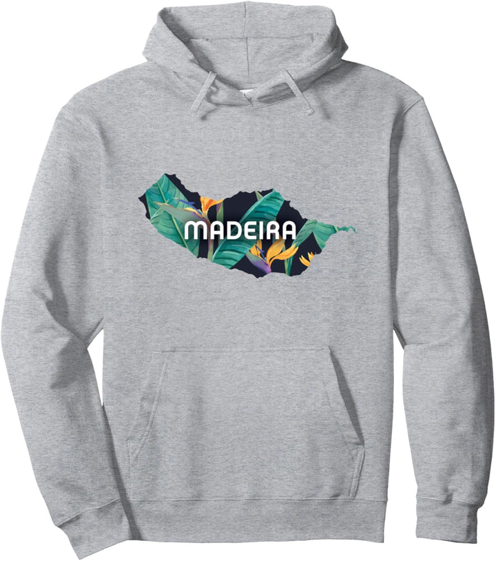 Madeira Portugal Blumen Pullover Hoodie