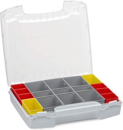 Werkzeug Koffer Set | Sortimo i BOX Set | i-BOXX 72 3er Set (grau) mit Insetboxen A3, H3 & I3 | Für