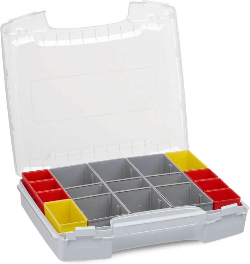 Werkzeug Koffer Set | Sortimo i BOX Set | i-BOXX 72 3er Set (grau) mit Insetboxen A3, H3 & I3 | Für