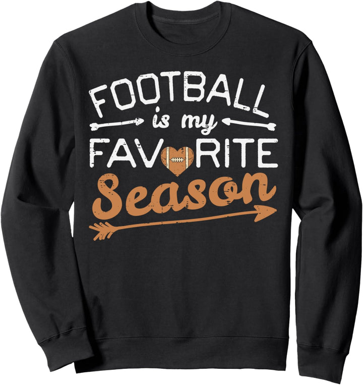 American Football Is My Favorite Season Niedliche Männer Frauen Kinder Sweatshirt