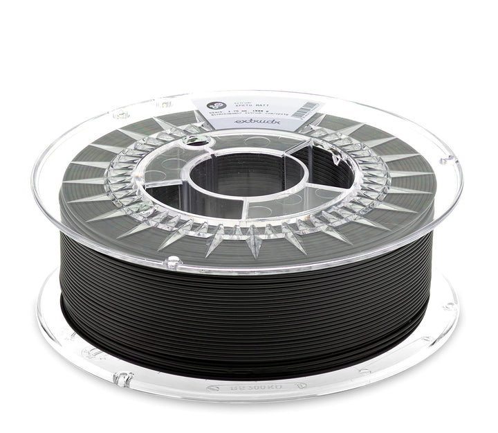 extrudr® XPETG MATT ø1.75mm (1kg) 'SCHWARZ' - 3D Drucker Filament - Made in Austria - höchste Qualit