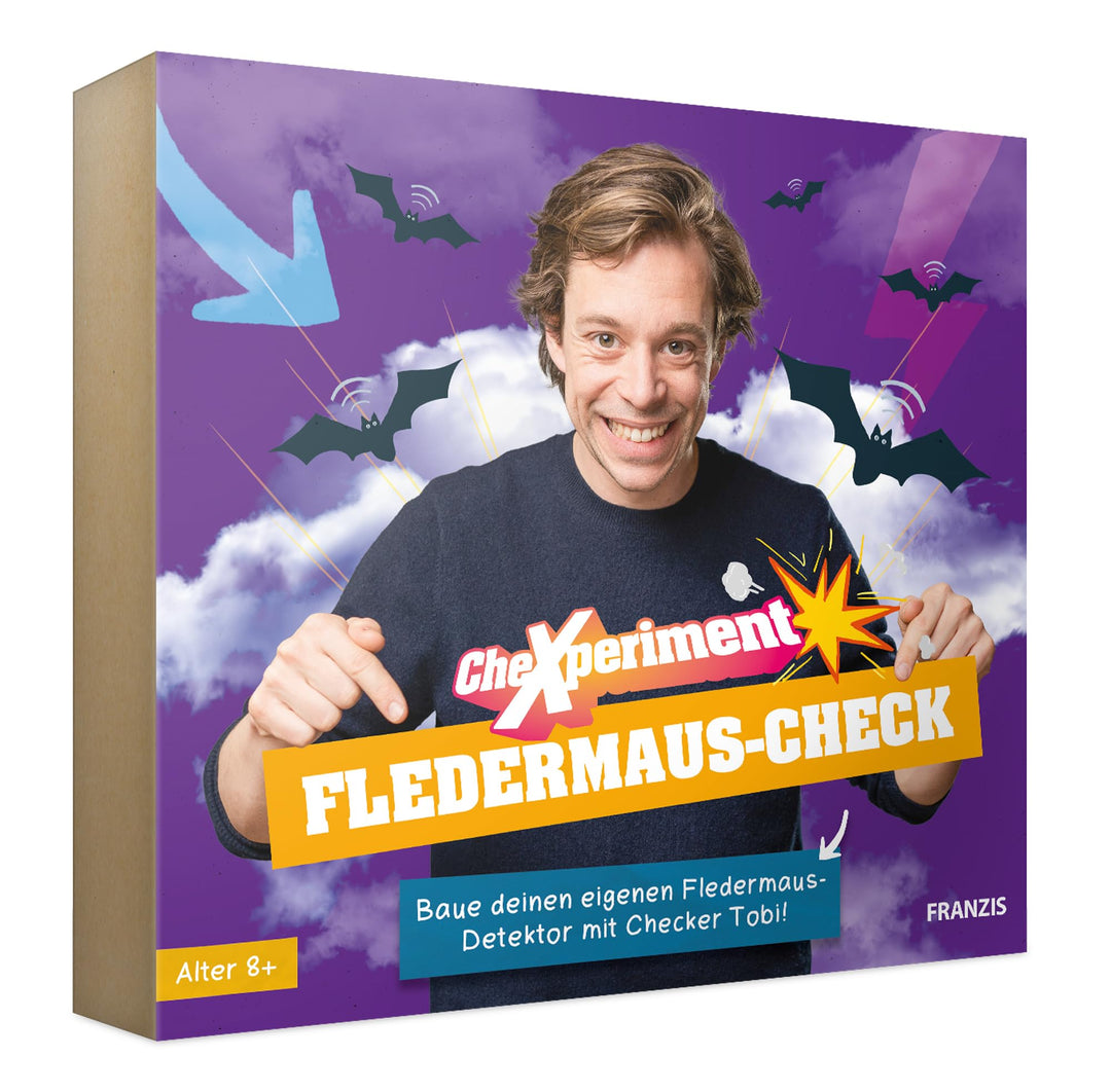 FRANZIS 67248 - CheXperiment - Fledermaus Check - Entdecke mit Checker Tobi die Welt der Fledermäuse