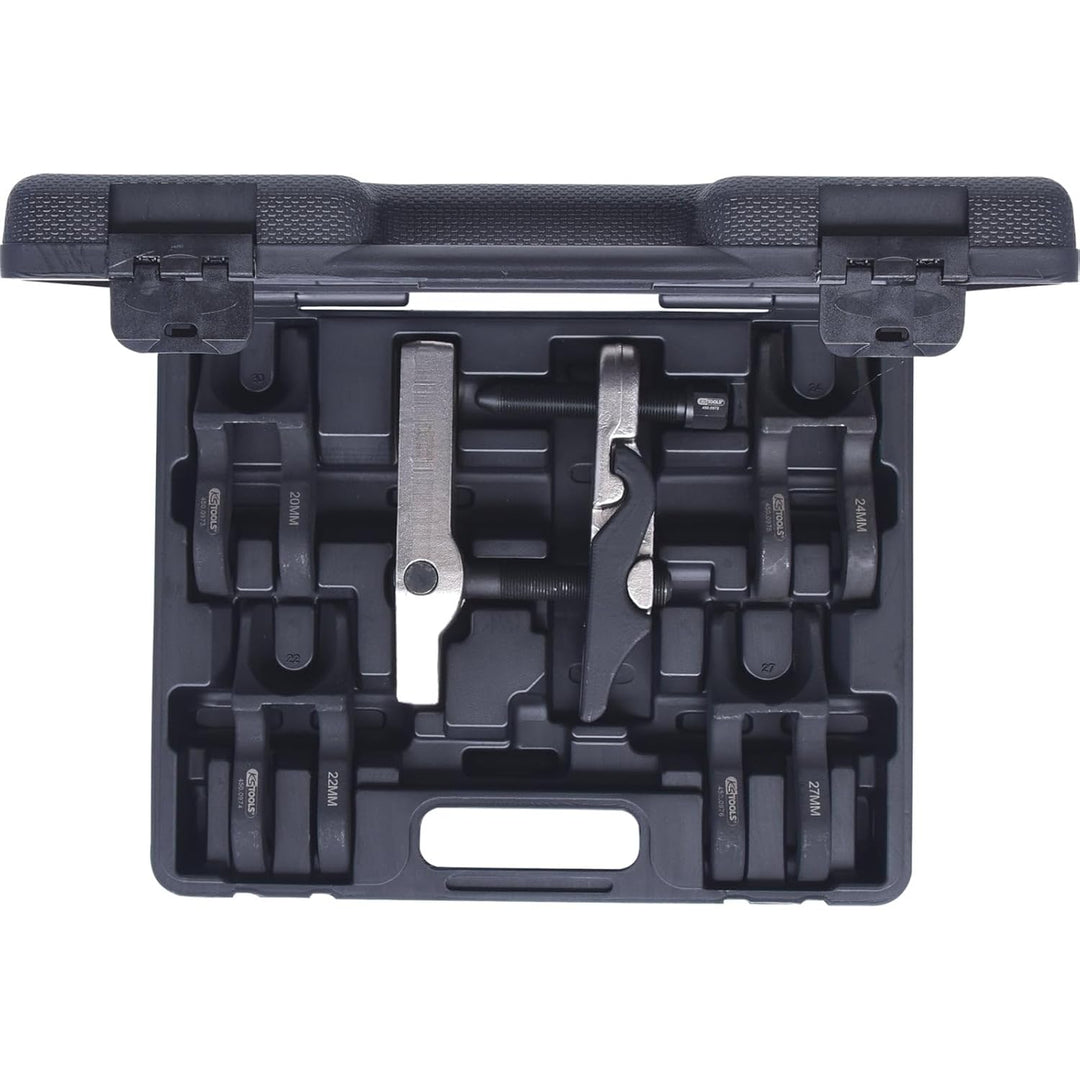 KS Tools 4500970 Universal Kugelgelenk Ausdrücker Satz mit auswechselbaren Gabeln, Durchmesser 20/22