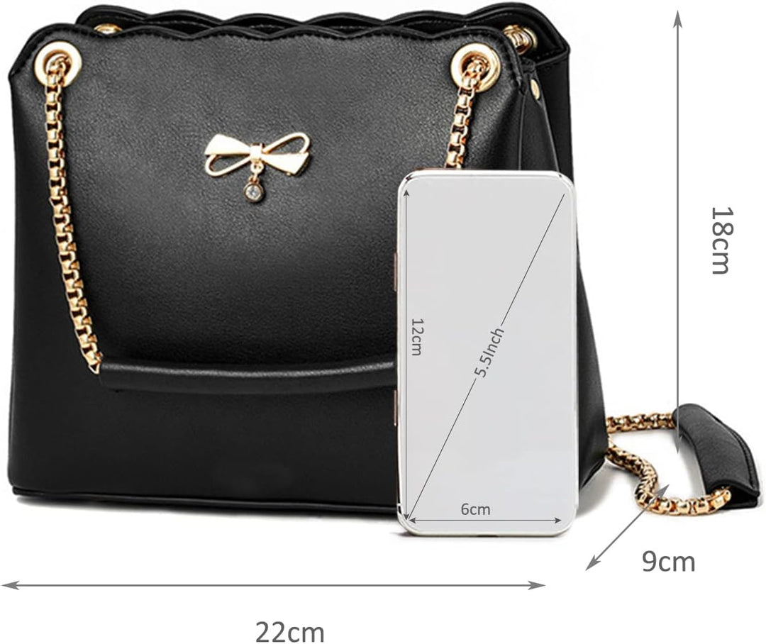NICOLE &amp; DORIS Tasche Frauen Klein Umhängetasche Damen Handtaschen Elegante Crossbody Bag Damen Hand