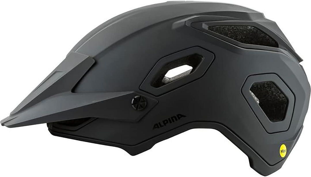 Alpina Croot MIPS Helm schwarz 52-57 cm, 52-57 cm