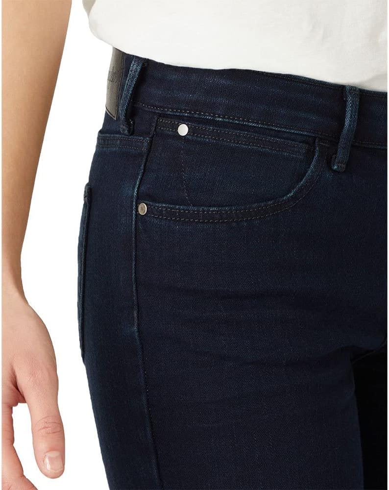 Wrangler Damen Straight Jeans 27W / 30L Blue Black, 27W / 30L Blue Black