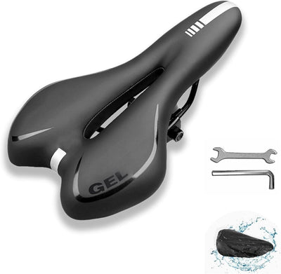 Cloud Comfort Speed 2.0 Sattel Herren Fahrradsattel Bequem Weich Memory Schaum Radsattel Mit Rotem W