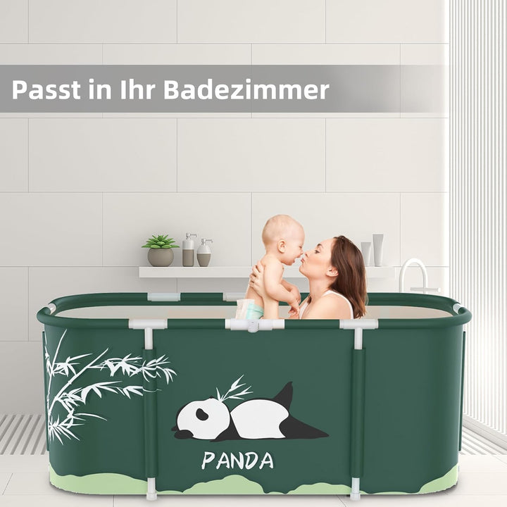 Badewanne Zusammenklappbare Badewanne Ideale Familienbadewanne Gartenpool für Kinder Leicht zu monti