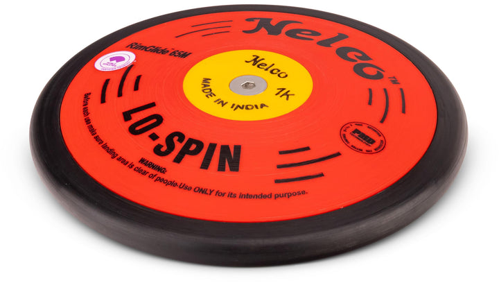 Nelco Wettkampfdiskus Lo Spin RimGlide 65M - 0,75 kg bis 2,00 kg 1,00 kg, 1,00 kg