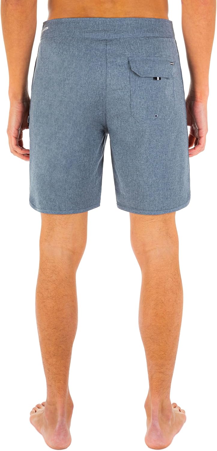 Hurley Herren M Phtm Oao Heather 18' Swim Briefs 30 Obsidian, 30 Obsidian