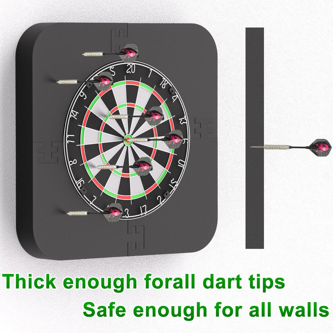 Dartscheibe Schutzring, strapazierfähiger Eva-Dartboard-Wandschutz für alle Dartboards in Standardgr