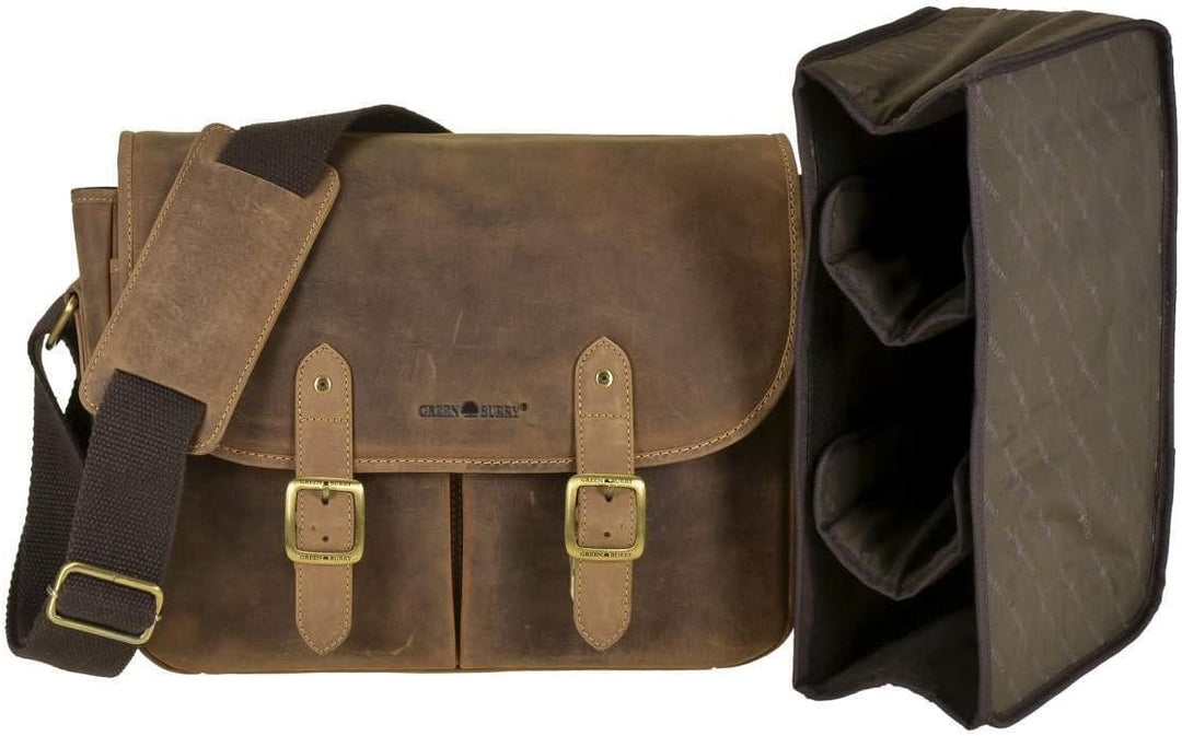 Greenburry Vintage Messenger Leder 34 cm