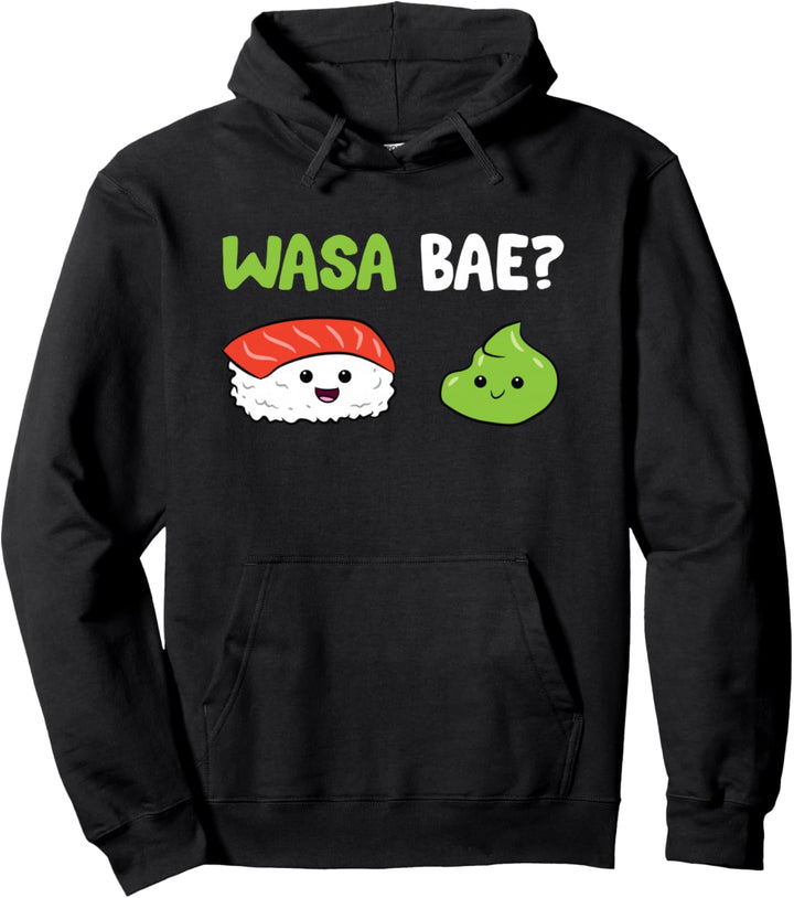 Sushi Wasabi Japanische Lebensmittel Wasa Base Pullover Hoodie