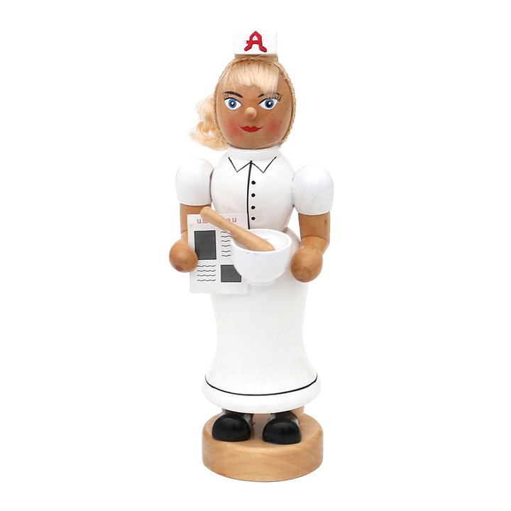 Dekohelden24 Räucherfrau als Apothekerin, ca. 19 cm, Apothekerin