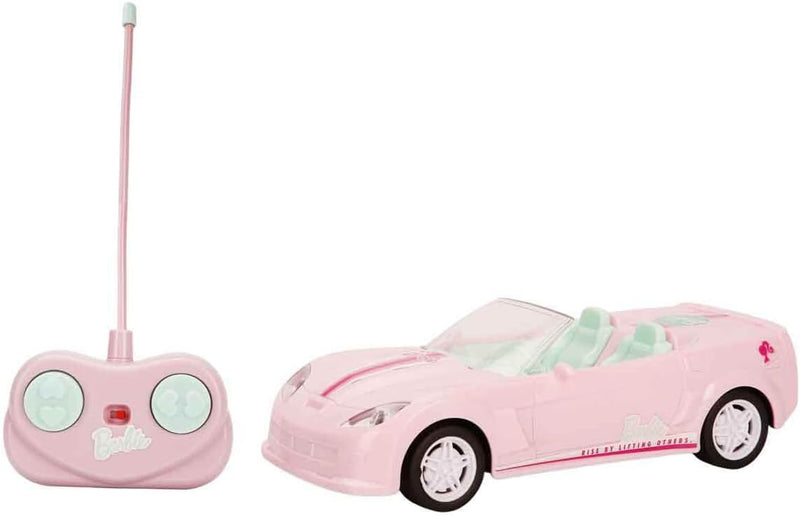 Mondo Motors - Ferngesteuertes Auto Barbie Mini CAR - Massstab 1:24-2.4 GHz - 63758, Rosa