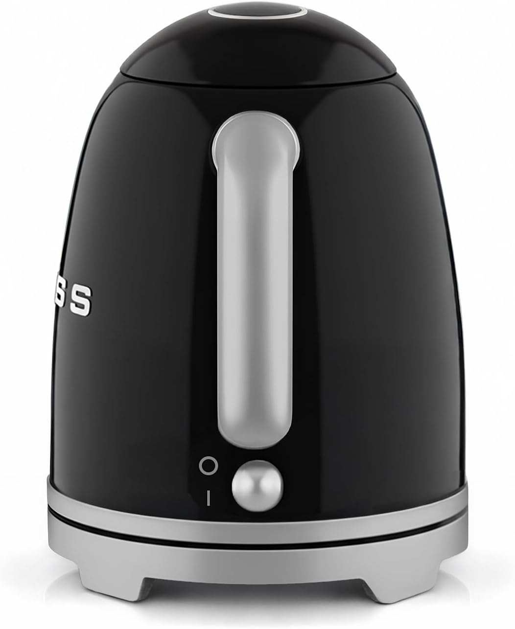 SWEISS Elektrischer Wasserkocher KTS9 im Vintage-Stil, 1 l, kompakter Edelstahl, 1000 W, schnelles K