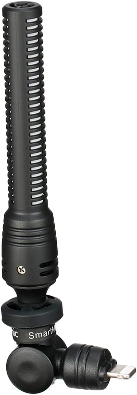 Saramonic Unidirectional Plug Play iPhone Microphone, Kompaktes Richtmikrofon für iOS-Geräte Vlog, P