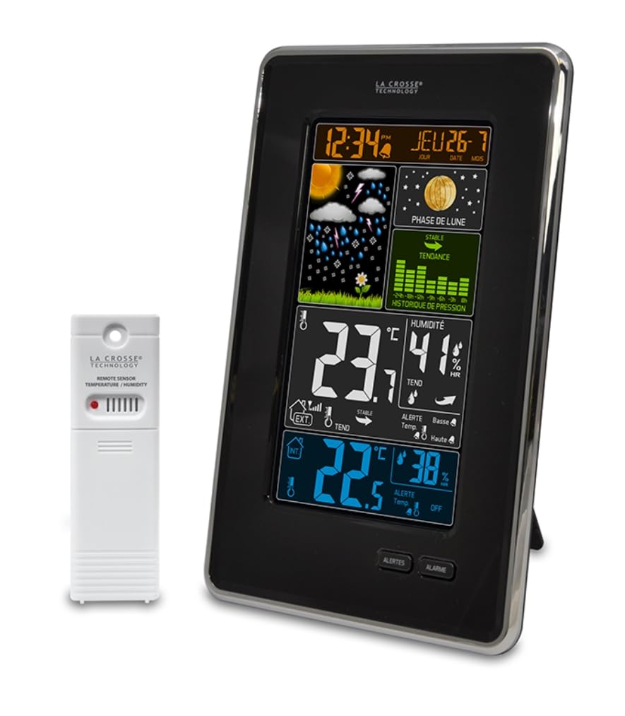 La Crosse - Colour Weather Station With Animated Weather Forecast