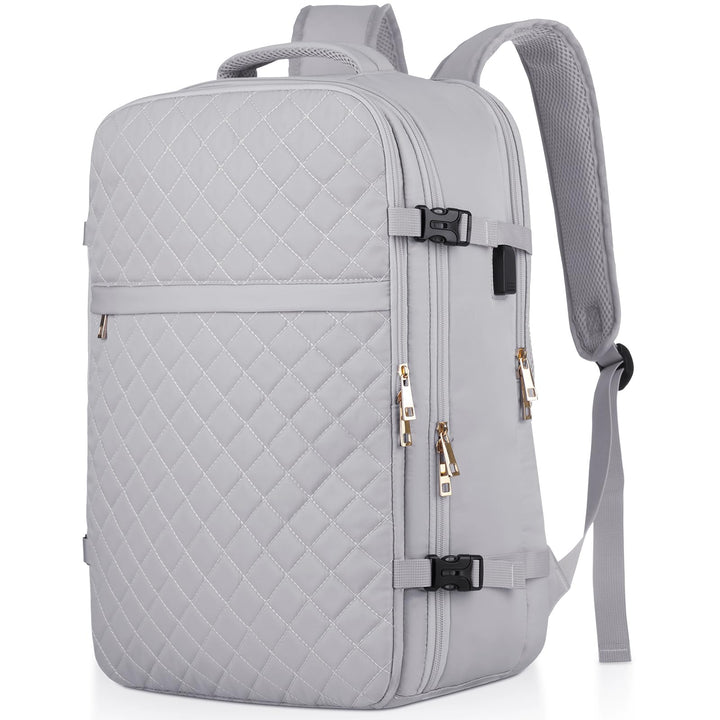 MOMUVO Reiserucksack, Rucksack Handgepäck Flugzeug, Ryanair Handgepäck 46x31x20, mit 17.3 Zoll Lapto