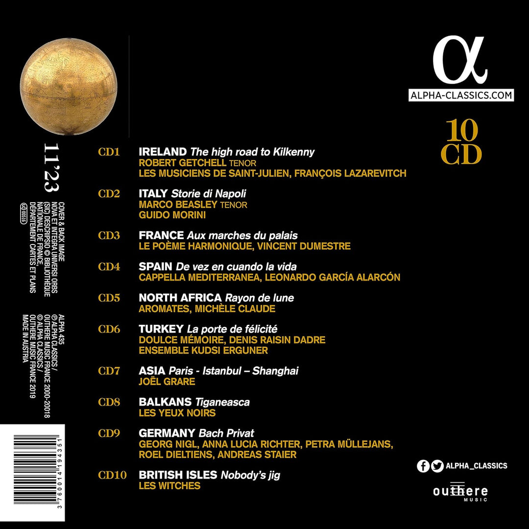 Le Fabuleux Voyage, Audio-CD