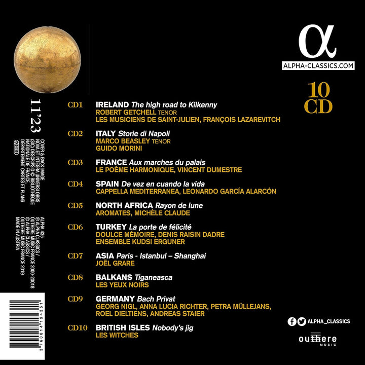 Le Fabuleux Voyage, Audio-CD