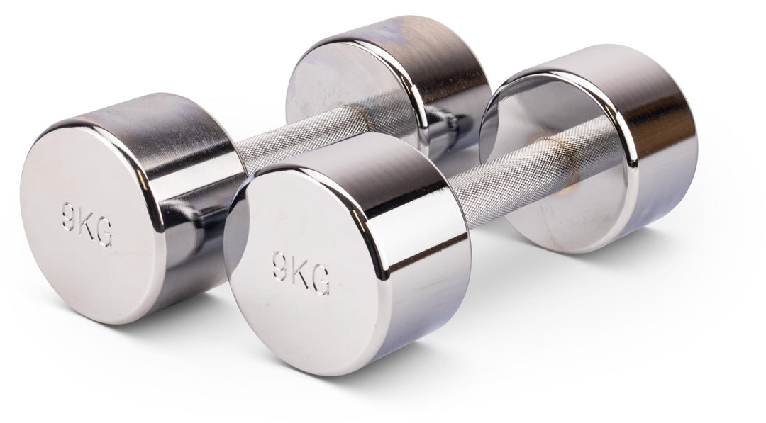 TRENAS Chrom Kurzhantel - 1 kg - 2 kg - 3 kg - 4 kg - 5 kg - 6 kg - 7 kg - 8 kg - 9 kg - 10 kg - 12,