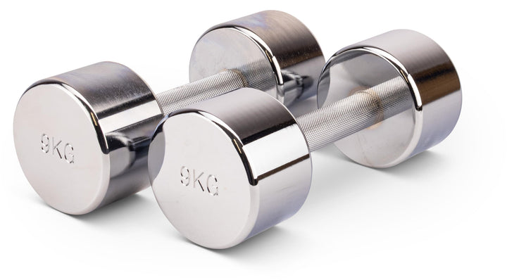 TRENAS Chrom Kurzhantel - 1 kg - 2 kg - 3 kg - 4 kg - 5 kg - 6 kg - 7 kg - 8 kg - 9 kg - 10 kg - 12,