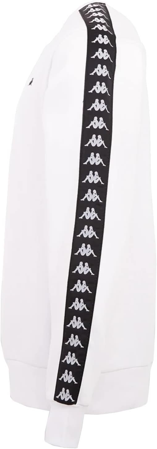 Kappa Herren Kappa sweatshirt 17 11-0601-weiss, 17 11-0601-weiss