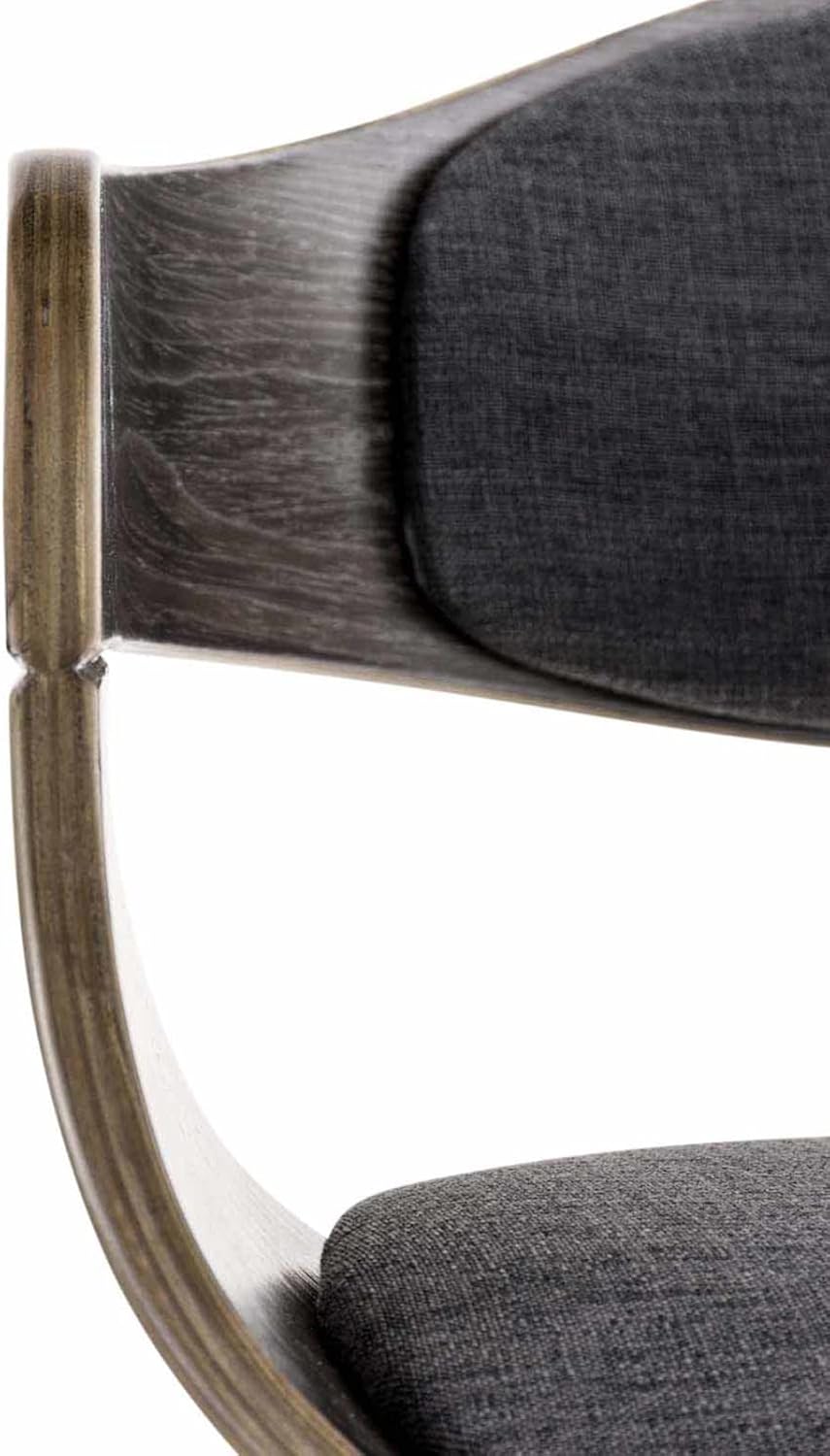 CLP 2er Set Esszimmerstühle ergonomisch Kingston, Lehnstühle mit umlaufender Rückenlehne, Holzgestel