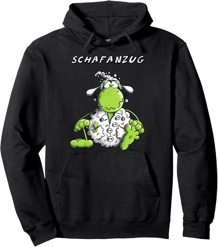 Frosch Im Schafanzug I Gute Nacht Tiermotiv Wortspiel Pullover Hoodie