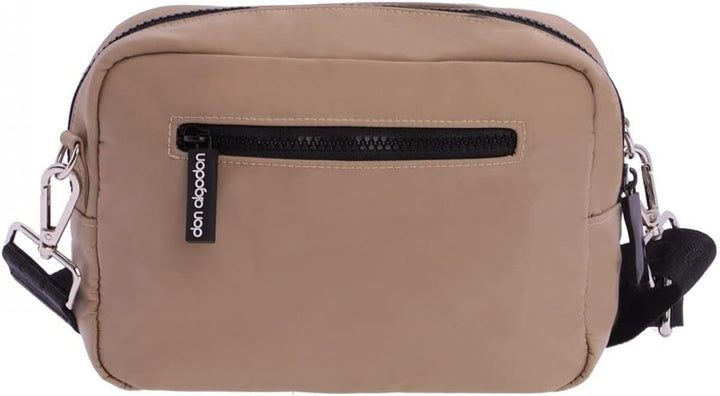 DON ALGODON Damen Zaira Umhängetaschen Beige, Beige