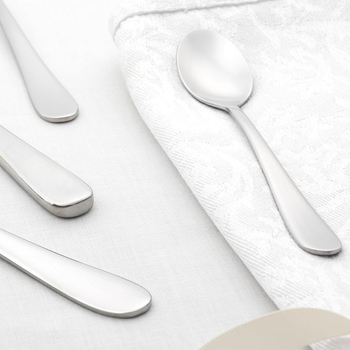 Grunwerg Luxus 24-teilig Besteck Set in einer Geschenkbox – WINDSOR STIL, 18/10 Edelstahl, gemischte