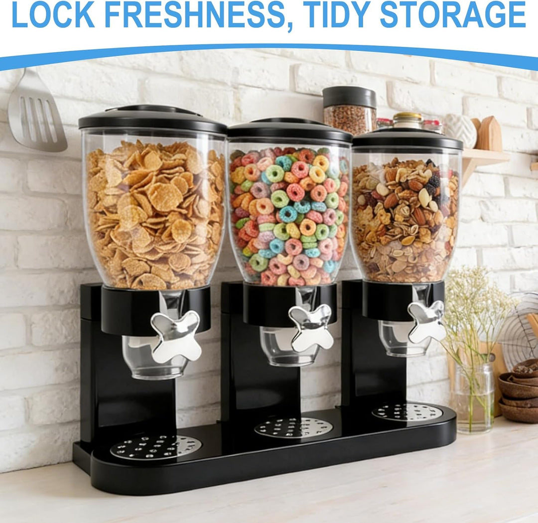 Cereal Dispenser Countertop 2L, Lebensmittelspender aus Kunststoff,Cereal Dispenser & Cornflakes Spe