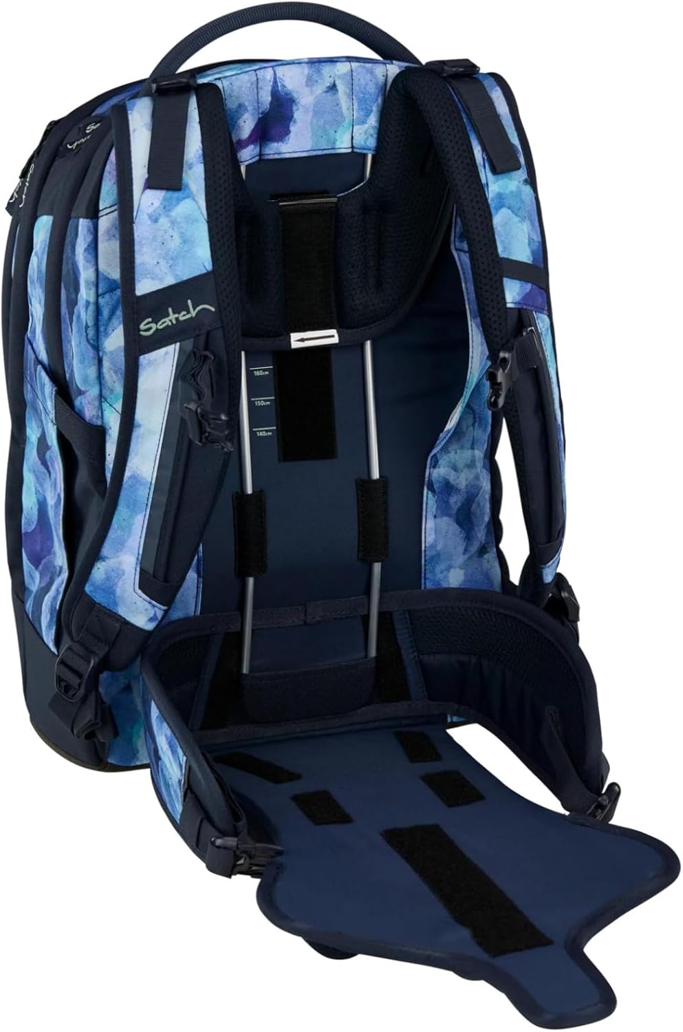 Satch Pack ab 5. Klasse ergonomisch 30L Stauraum standfest Organisationstalent Einheitsgrösse Blurry